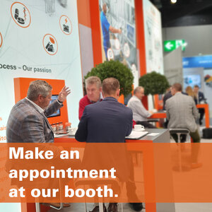 Make an  appointment  at our booth.